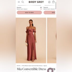 Birdy Grey Mia Convertible Bridesmaid Dress